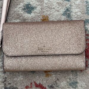 Kate Spade Gold Clutch